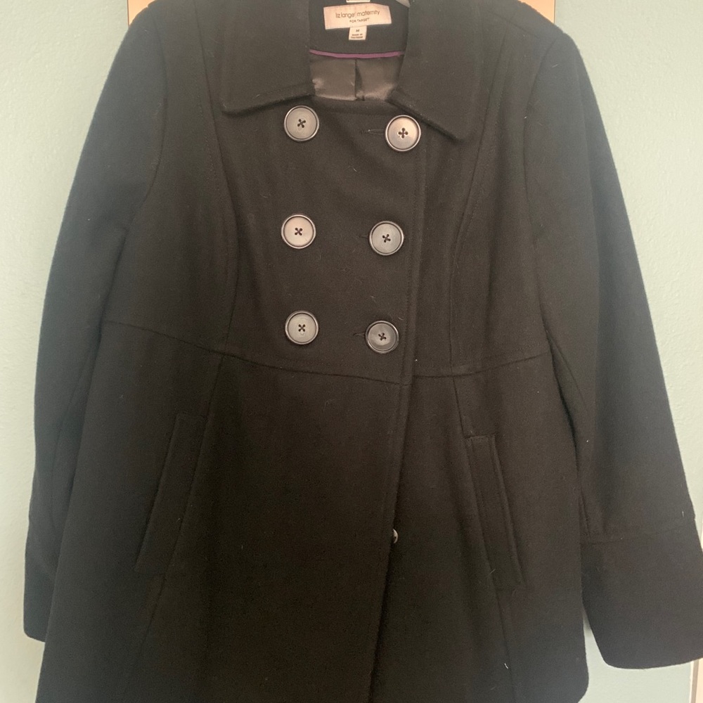 Liz Lange Maternity Peacoat